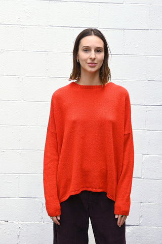 P1890 Cashmere Red Pullover