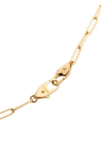 Flat Link Chain Necklace