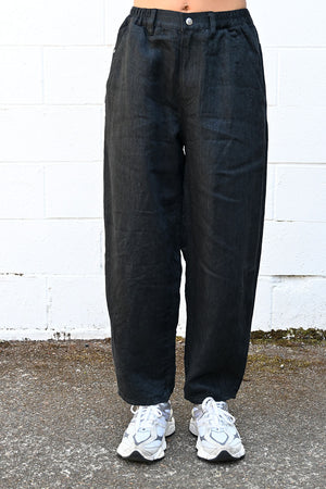 Black Linen Pants