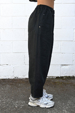 Black Linen Pants