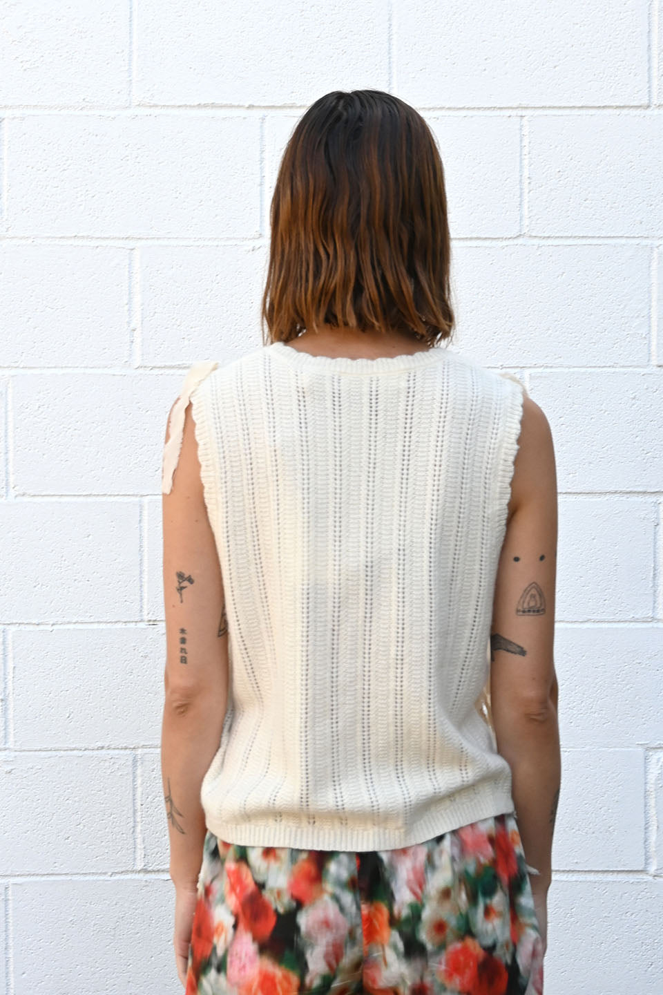 Batia Sweater in Cream White