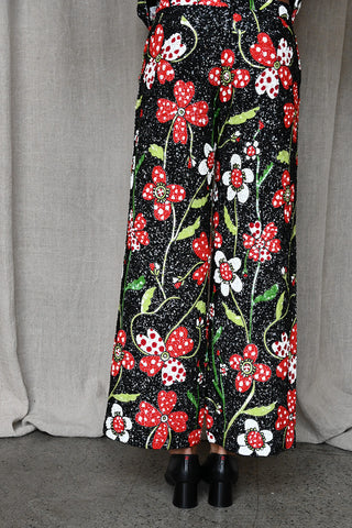 Mod Sequin Floral Pants