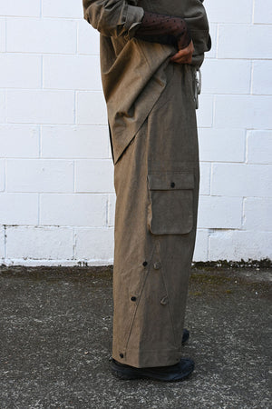 Light Canvas Cargo Pants