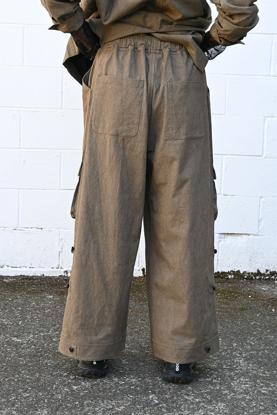 Light Canvas Cargo Pants