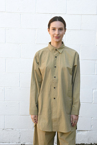 Cotton Dyed Sun Dried Overshirt