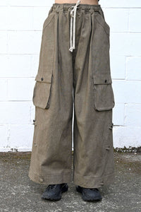 Light Canvas Cargo Pants