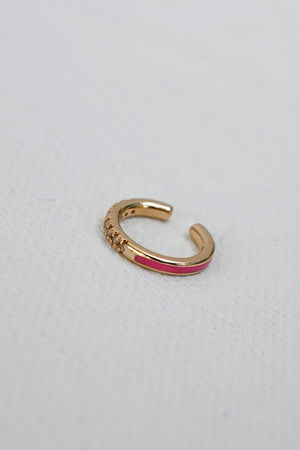 Bird of Paradise Cuff Pink