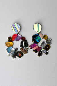 Multi Wreath Hologram Earrings