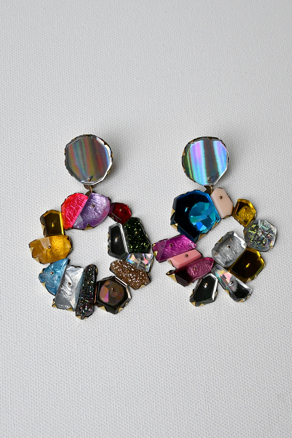 Multi Wreath Hologram Earrings