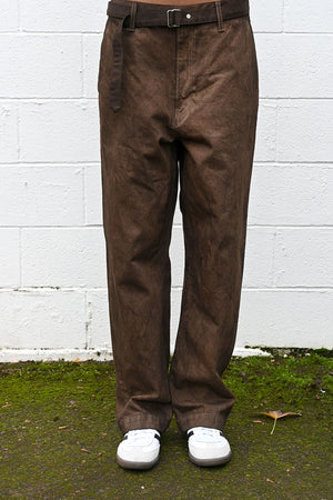 Denim Wide Trousers