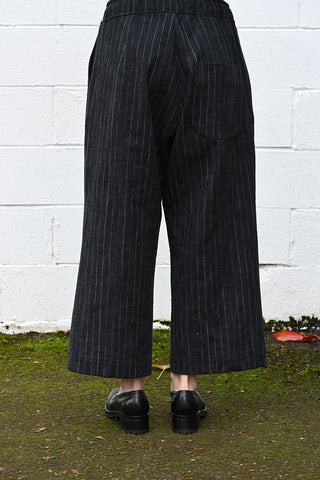 Wide Pinstripe Pants