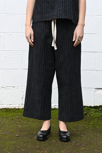 Wide Pinstripe Pants