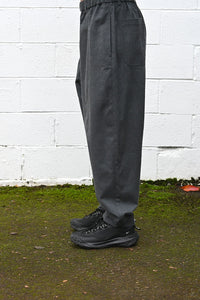 Brushed Wool Tapered Pants