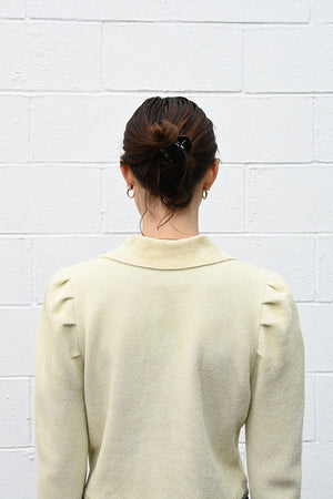 Narcissus Knit Shirt Beige