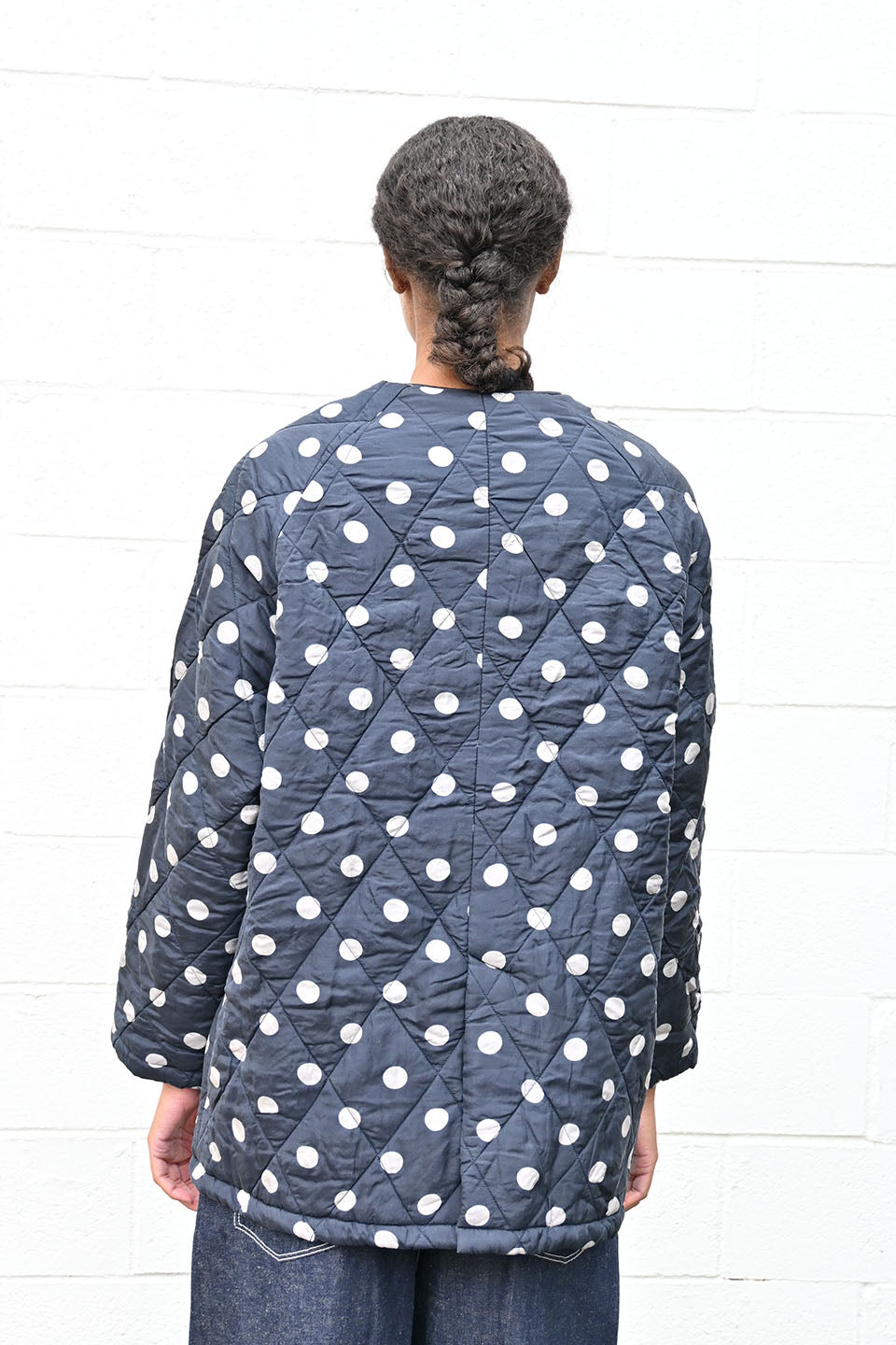 Silk Polka Dot Jacket