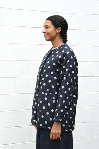 Silk Polka Dot Jacket