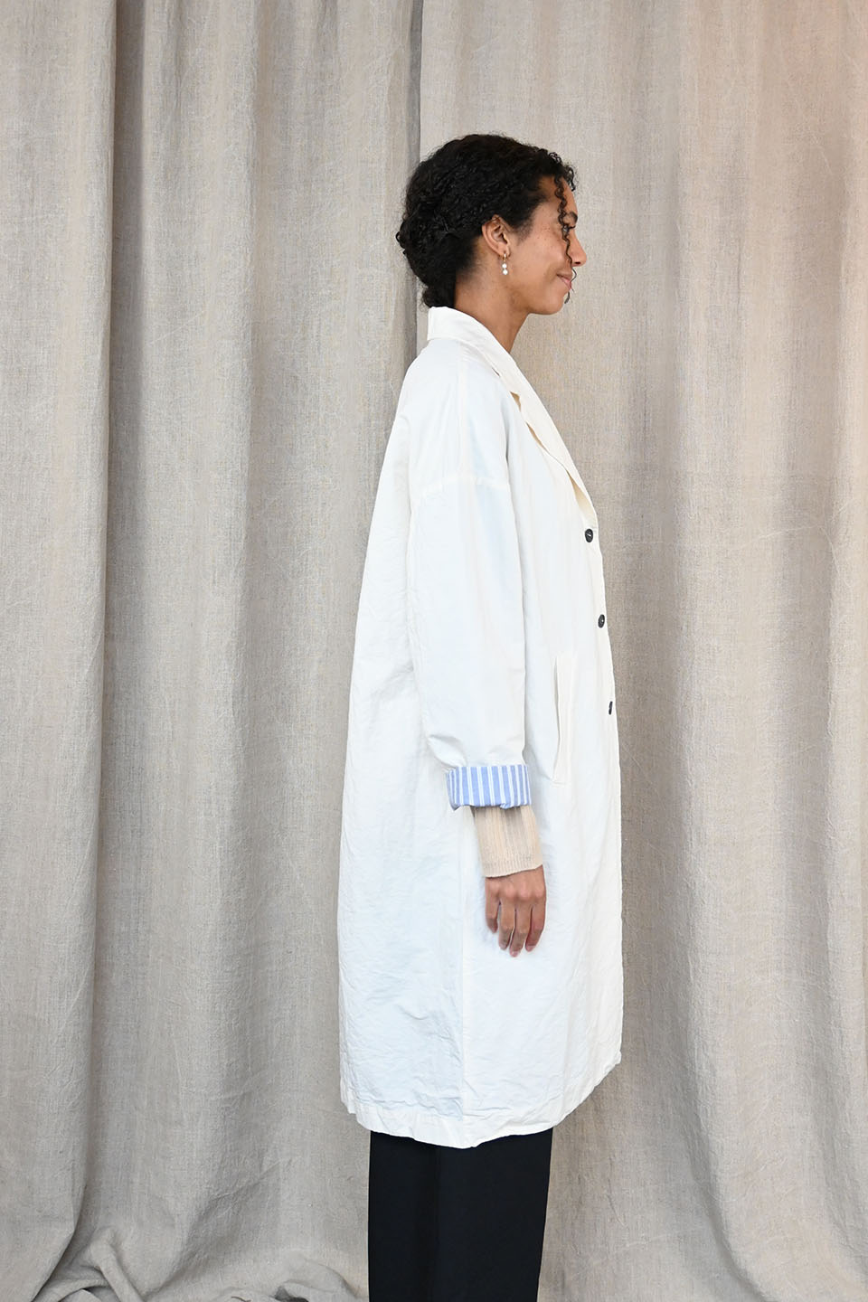 Moon Coat Off White