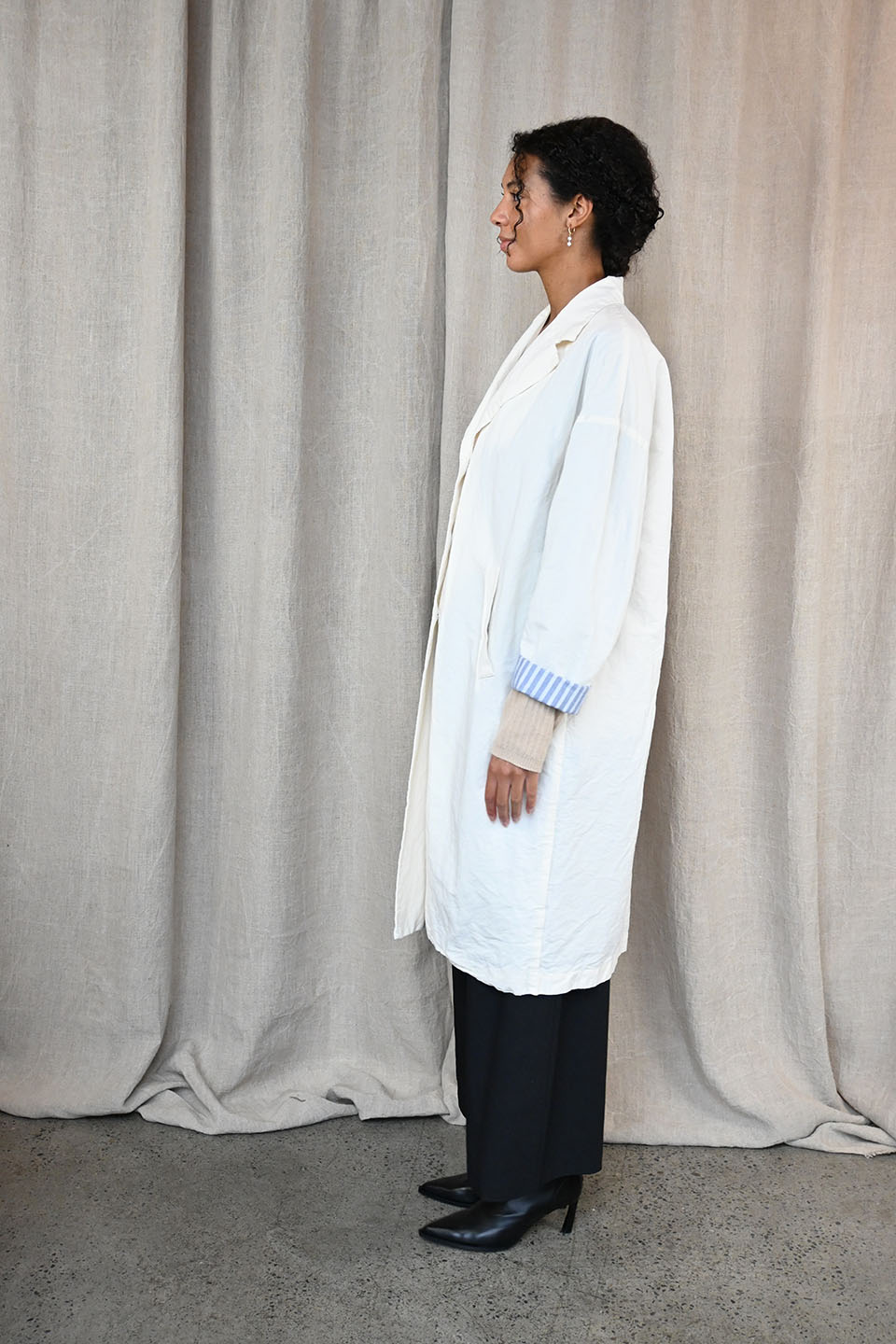 Moon Coat Off White