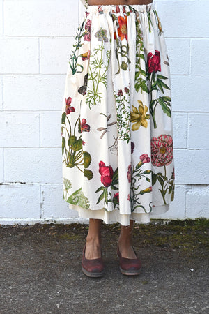 Botanical Cotton Skirt