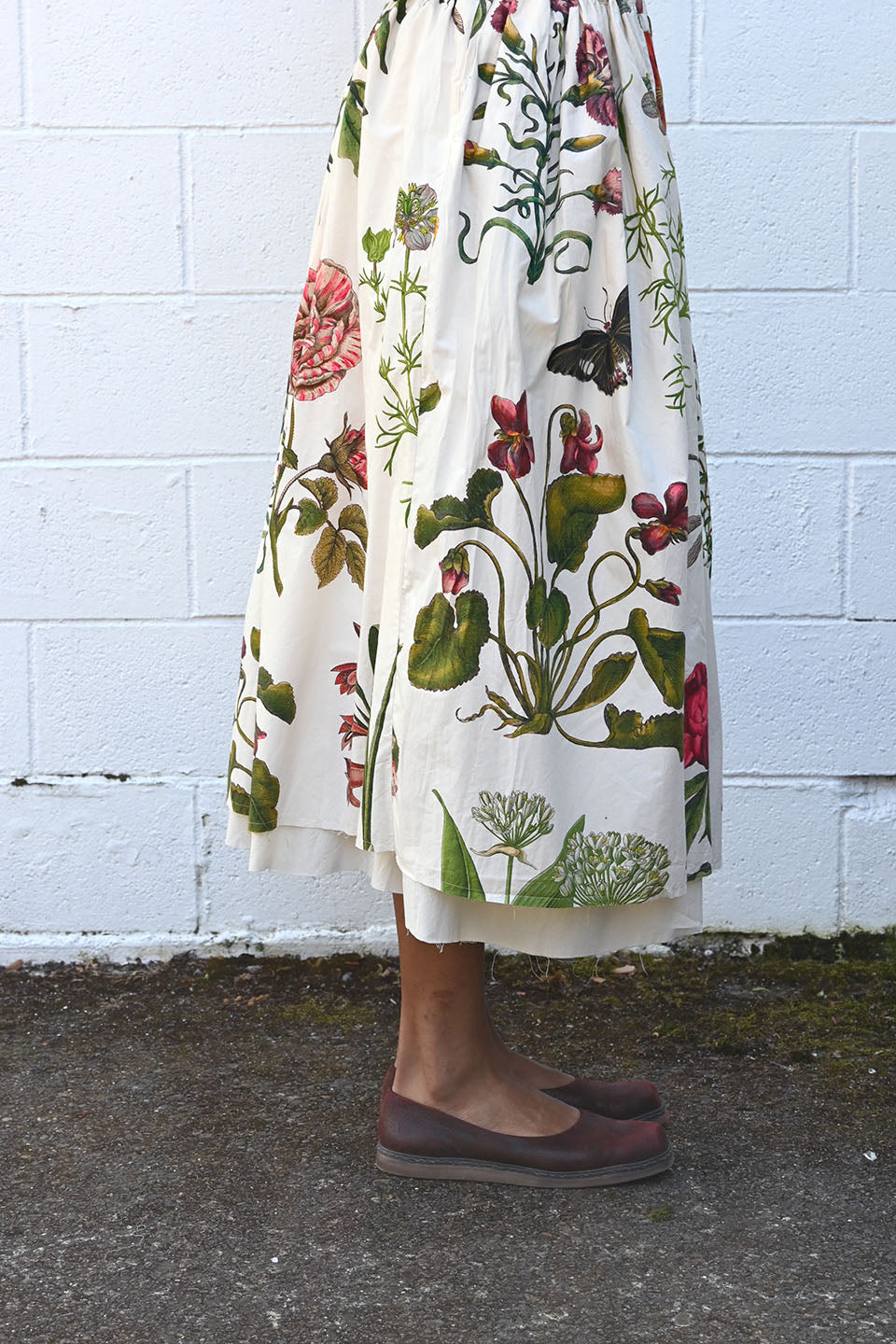 Botanical Cotton Skirt