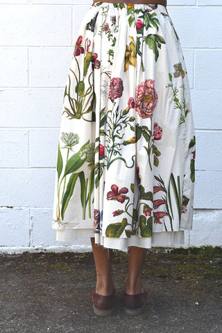 Botanical Cotton Skirt