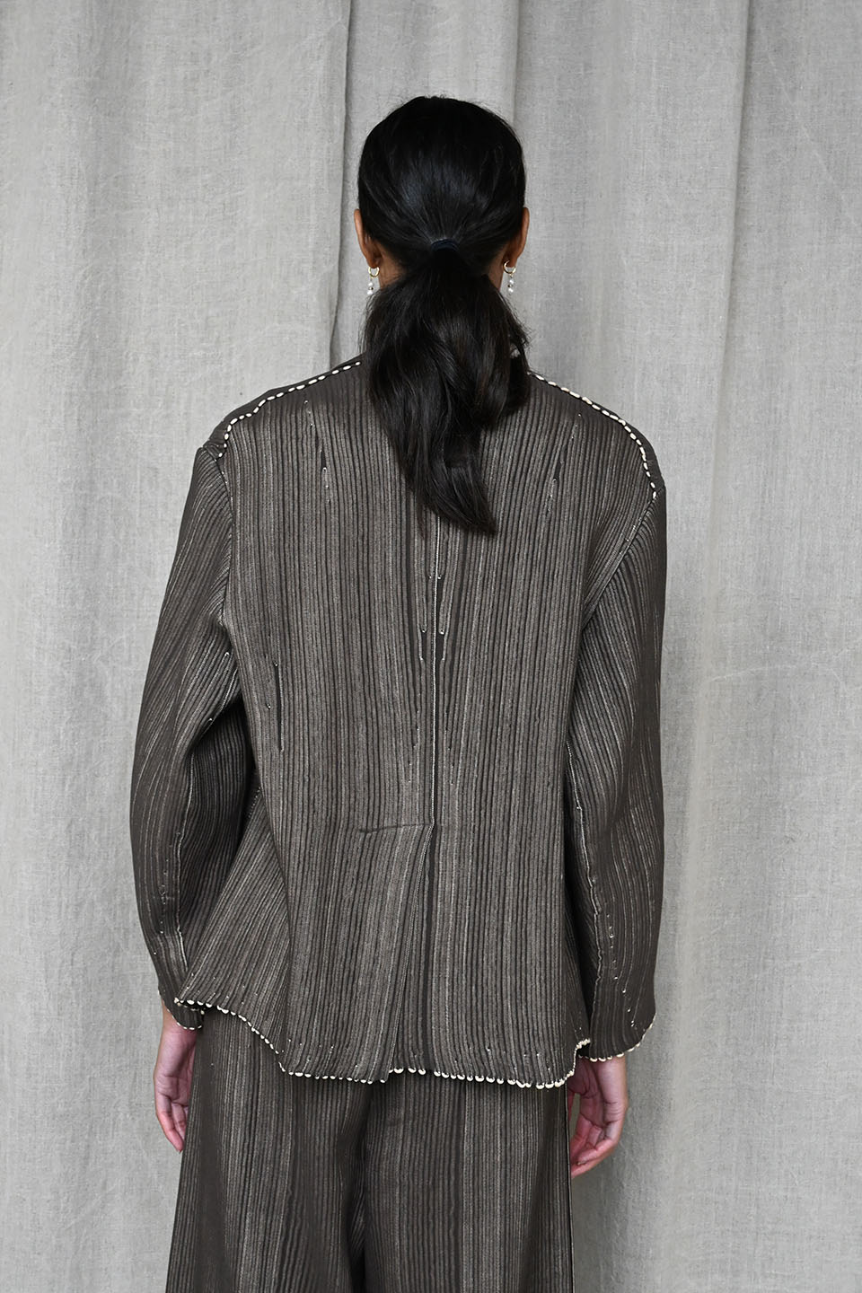 Linea Jacket Brown/Nude