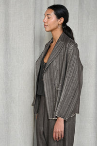 Linea Jacket Brown/Nude