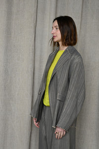 Linea Jacket Gray/Nude