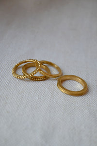 CP Ring Set 22K Gold