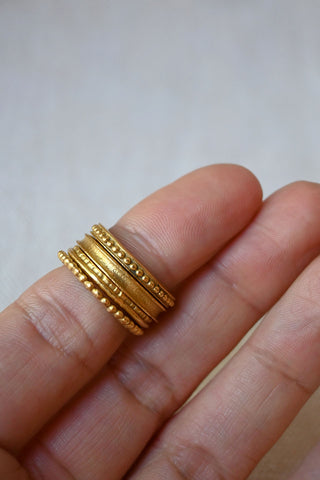 CP Ring Set 22K Gold