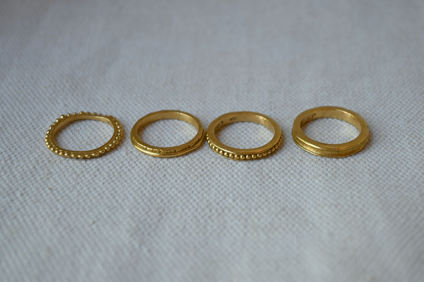 CP Ring Set 22K Gold