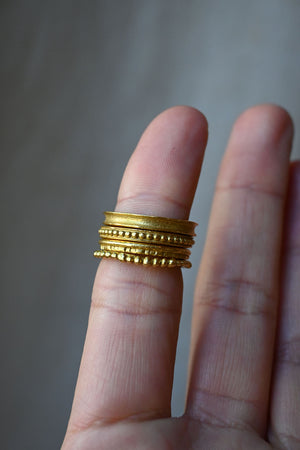 CP Ring Set 22K Gold