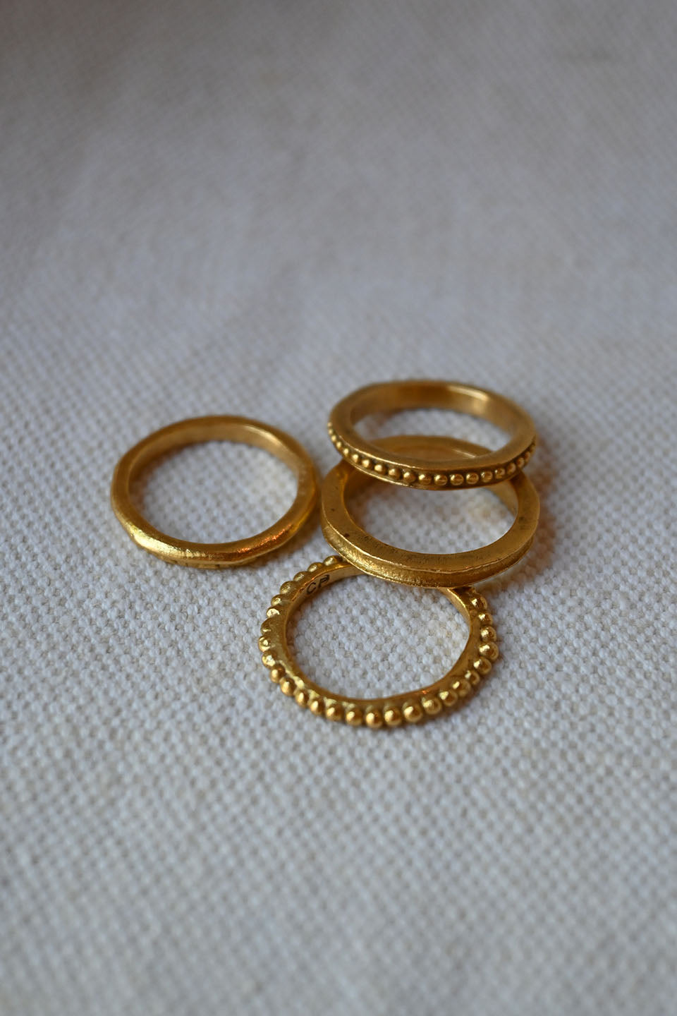 CP Ring Set 22K Gold