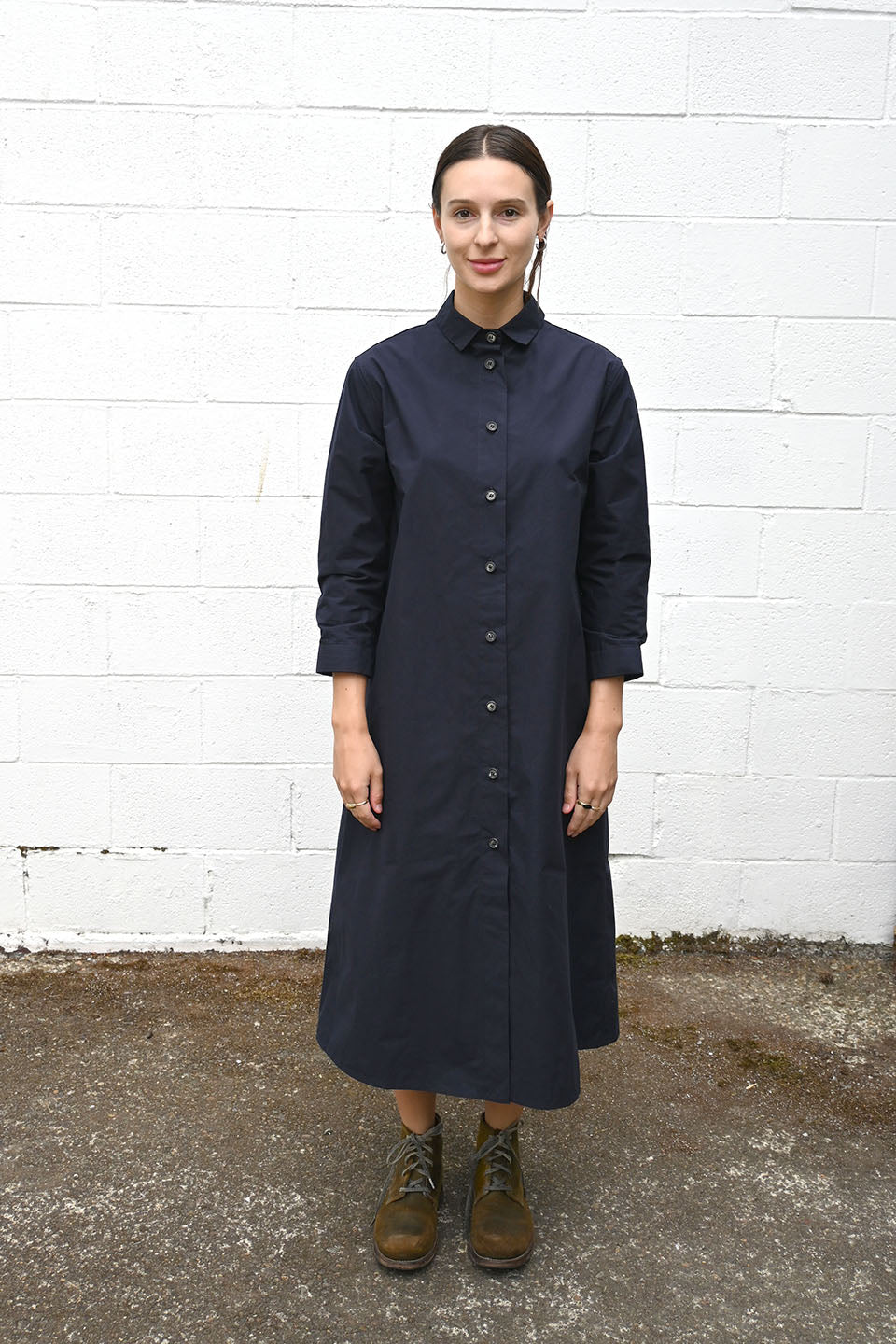 Shirt Dress Navy