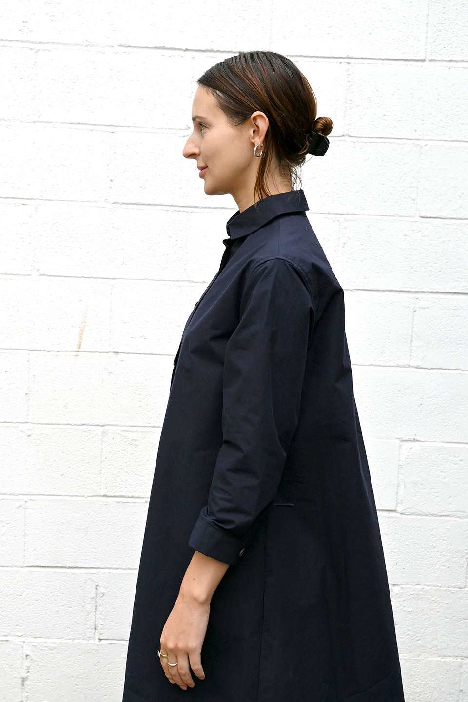 Shirt Dress Navy