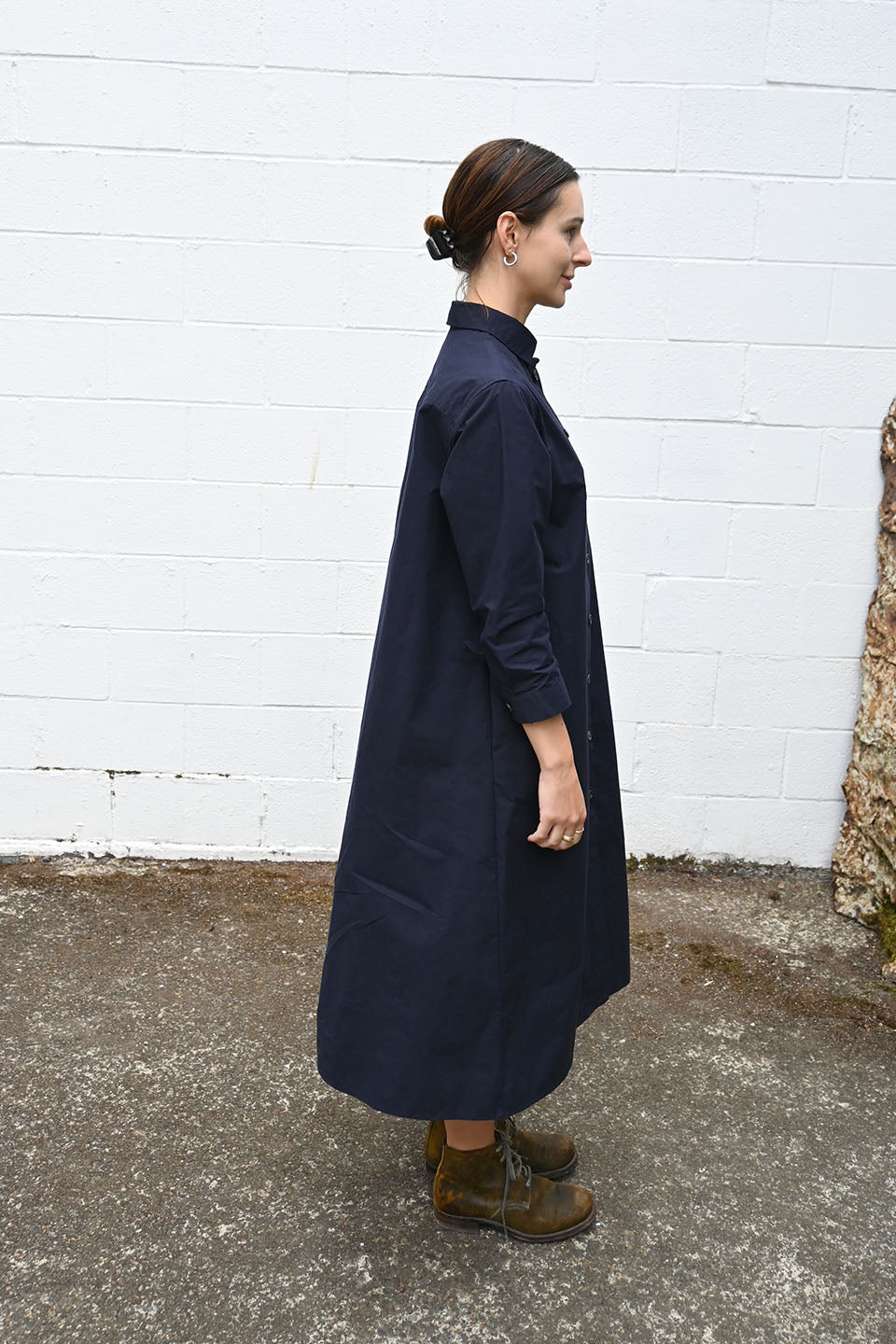 Shirt Dress Navy