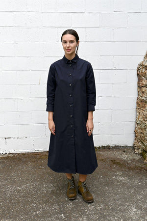 Shirt Dress Navy