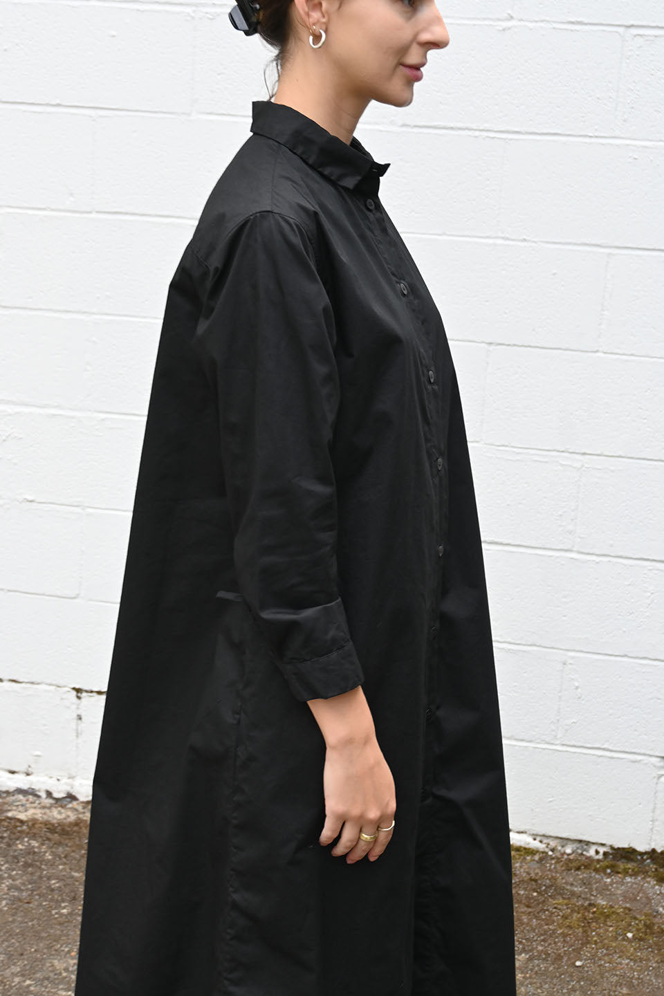 Shirt Dress Black