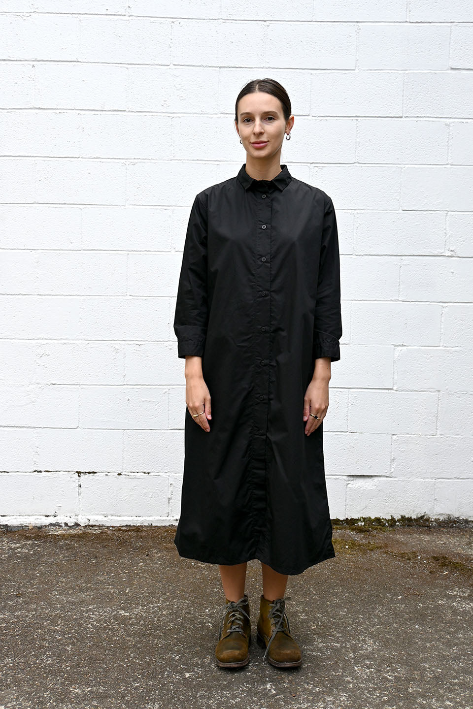 Shirt Dress Black