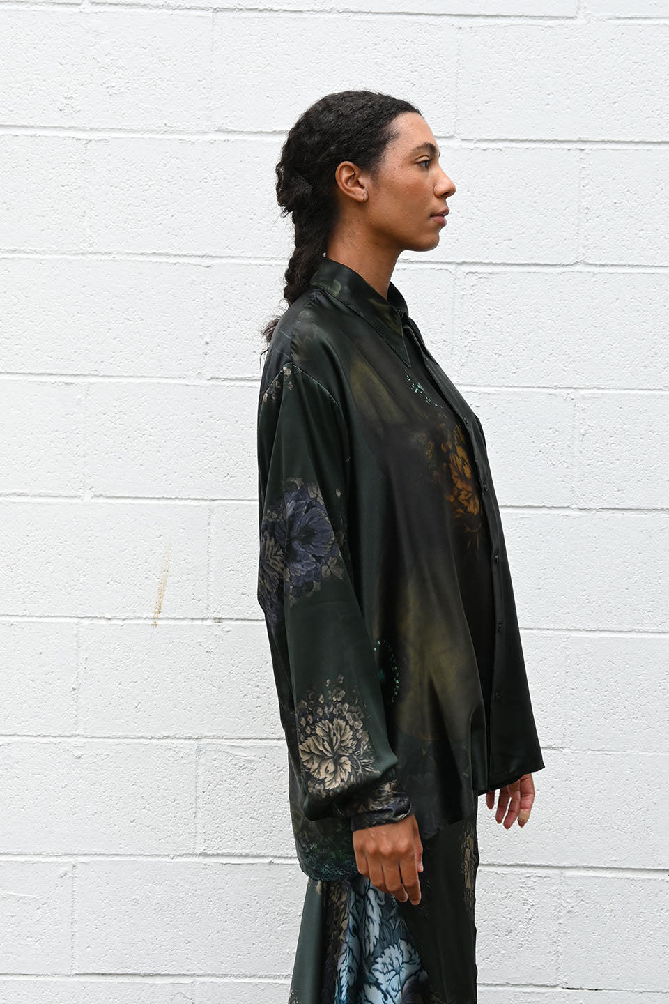 Printed Silk Shirt