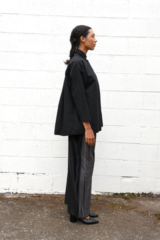 Layered Wide Leg Trousers