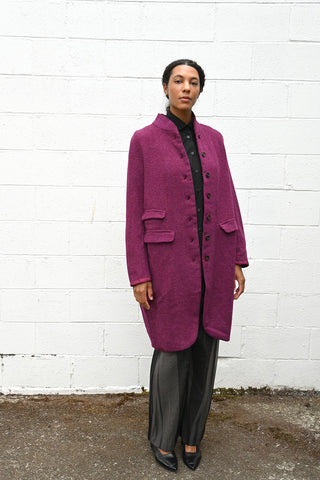 Marika Coat Mulberry