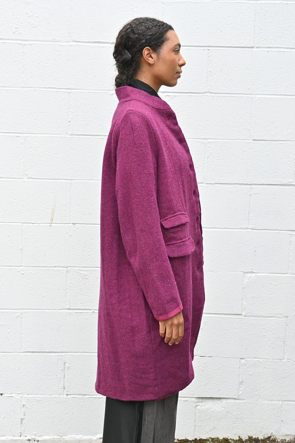 Marika Coat Mulberry