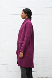 Marika Coat Mulberry