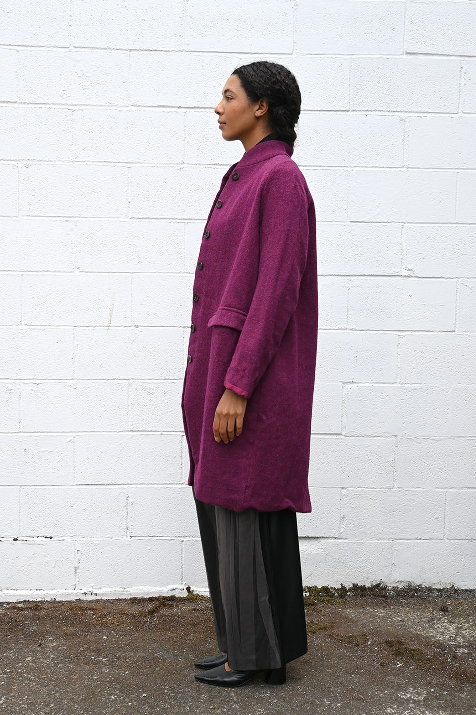 Marika Coat Mulberry