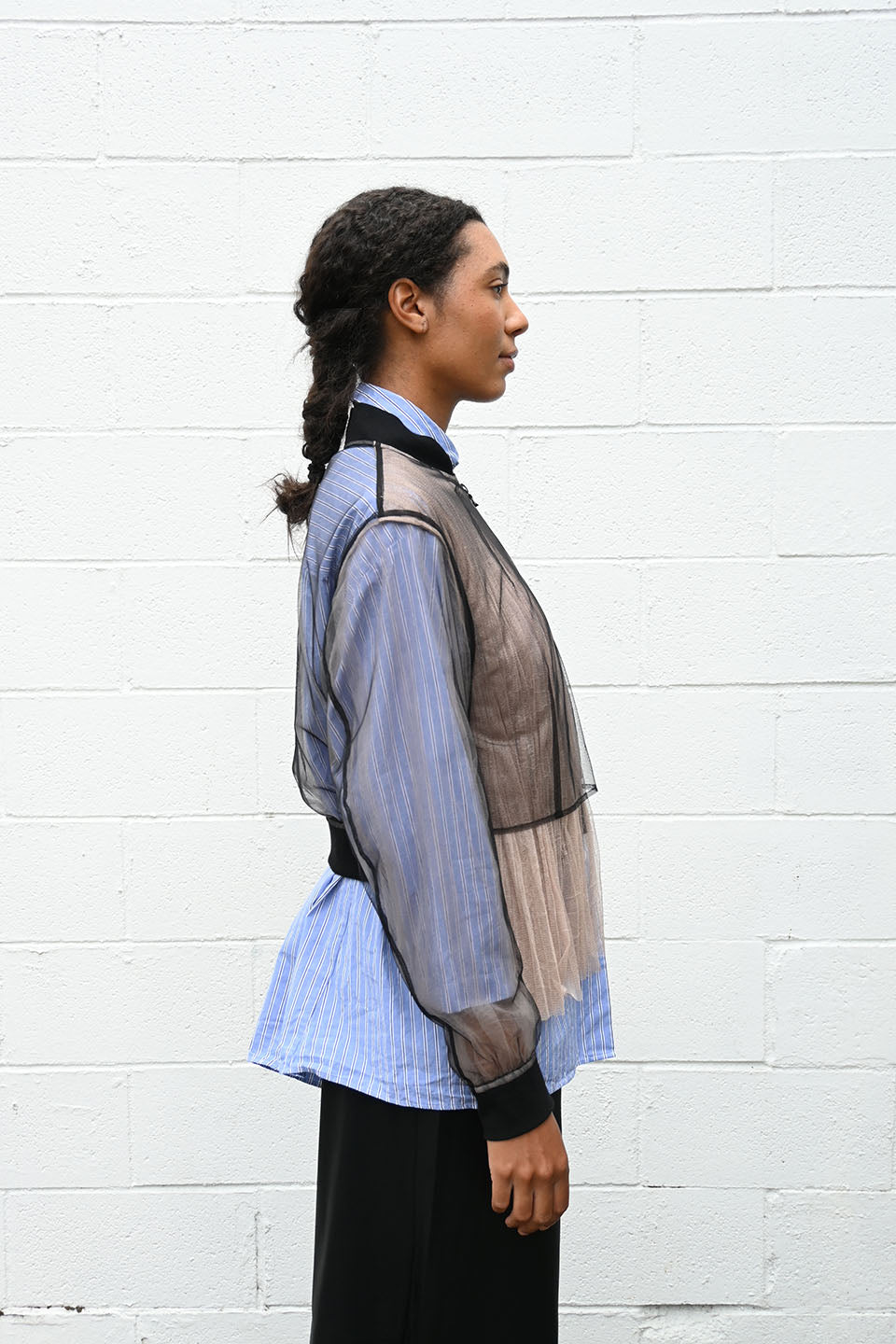 Sheer Layered Jacket