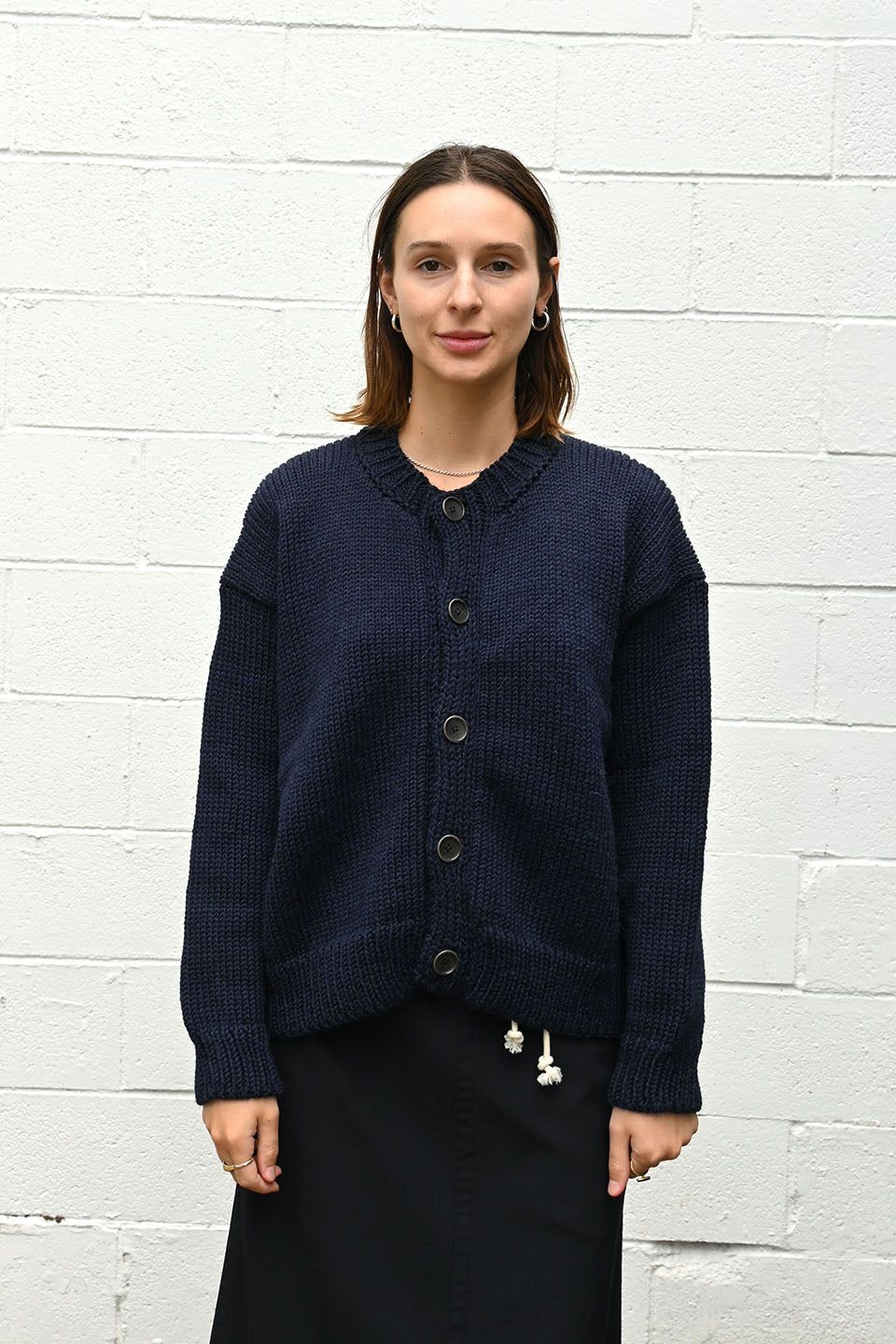 Calcardigan Eco Navy