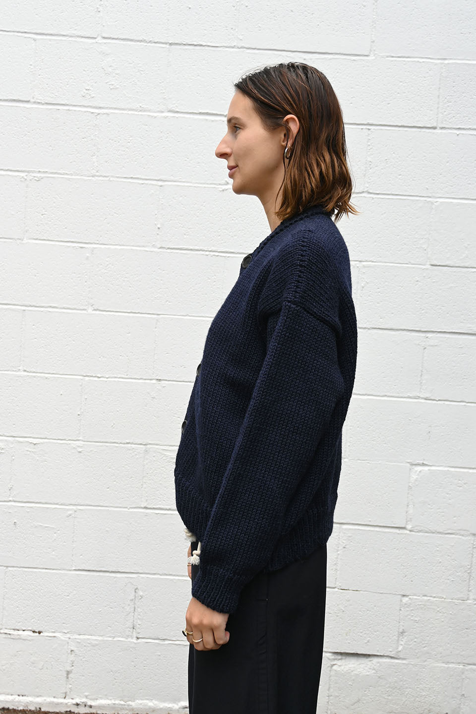 Calcardigan Eco Navy