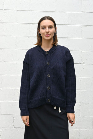 Calcardigan Eco Navy