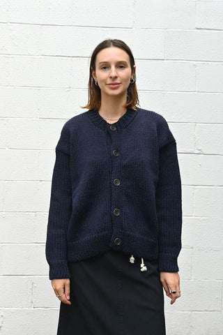 Calcardigan Eco Navy